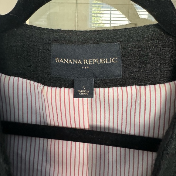 Black crop Banana Republic Jacket - Picture 2 of 2
